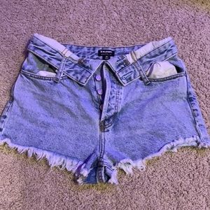 Play Boy Jean Shorts